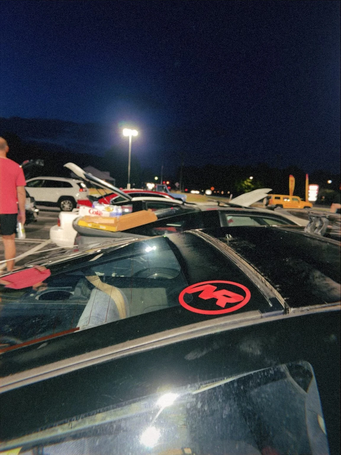 NR decal on an S13 at the Summer Car Meet